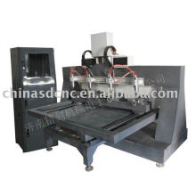JK-3680 madeira máquina de CNC com 4 eixos